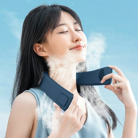 

Gnobogi Semiconductor Refrigerated Hanging Hanging Fan Mini Usb Charging Long Life Silent Leafless Lazy Hanging Fan