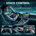 thumbnail image 2 of 2026 Wireless CarPlay Adapter for iPhone & Android Auto, 2 in 1 Plug & Play USB-A/Type-C Port, Fast Convert Wired to Wireless, No Delay for iOS 10+ & Android 11+, with Realtek 8730E Chip, 2 of 7