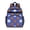 Baseballs and Gloves, variant on Baseballs and Gloves Blue Pattern Backpack for School, Cute School Bag with Adjustable Shoulder Straps and Padded Back, 15.25"x11.5"x5.25"