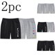 thumbnail image 4 of Odeerbi 2-10 Años Girls 2 Pcs Summer Cotton Bermudas Shorts Lindo Estampado de Cintura de Elástica Shorts Informales, 4 of 5