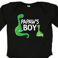 thumbnail image 4 of Inktastic Papaw's Boy Grandson Boys Long Sleeve Baby Bodysuit, 4 of 5