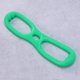thumbnail image 5 of Bandas de resistencia muscular de silicona para desarrollar el pecho, 8 palabras, para fitness, yoga, entrenamiento, cuerda de tracción, herramienta de musculación (verde), 5 of 8