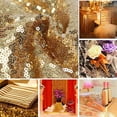 thumbnail image 2 of Toystoory Camino de de lentejuelas boda Festival celebración compromiso fiesta decoración hogar Hotel Bar granja reutilizable decorativo Decoración del hogar Oro rosa Toystoory HA071087-03, 2 of 6