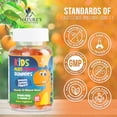 thumbnail image 5 of Kids Multivitamin Gummies - Sugar Free - Tasty Orange Flavor Gummy - Daily Immune Support with 100% Vitamin B12 - Essential Vitamins A, C, D3, E, B6, & Zinc Kid's Multivitamin - Non-GMO - 60 Gummies, 5 of 10
