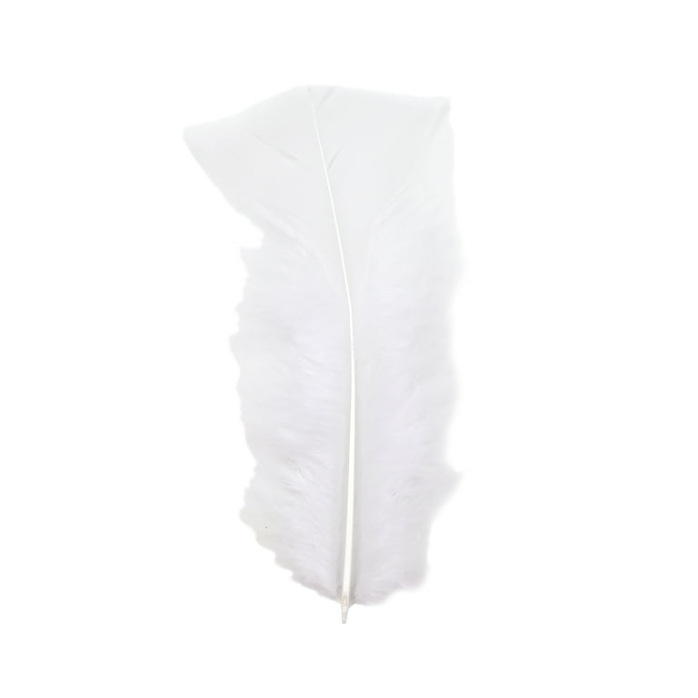 Hello Hobby White Feathers - Arts and Craft - 4.75 x 0.67 x 7.75