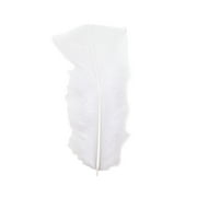 Hello Hobby White Goose Feathers for Crafts, 4.75 x 0.67 x 7.75, 1 Pack