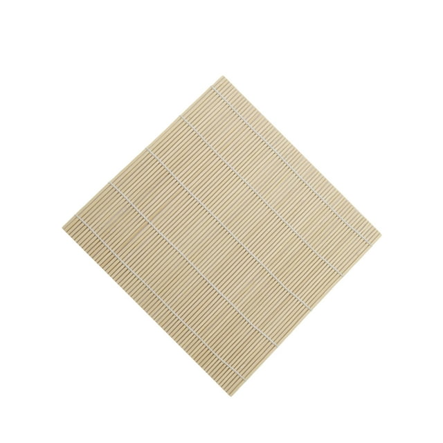 Toystoory Fabricante de sushi de bambú natural - Ligero y fácil de rodar sushi Herramientas de rodillo Estera Durable Conveniente Mostrada