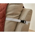 thumbnail image 3 of Nvzi -b Couch Cover Solid Color Sofa cushion Brown Reclining Chair Cover for Living Room Sofa Easy Fit Washable Furniture Sofa Protector(21.65*78.74inch), 3 of 5