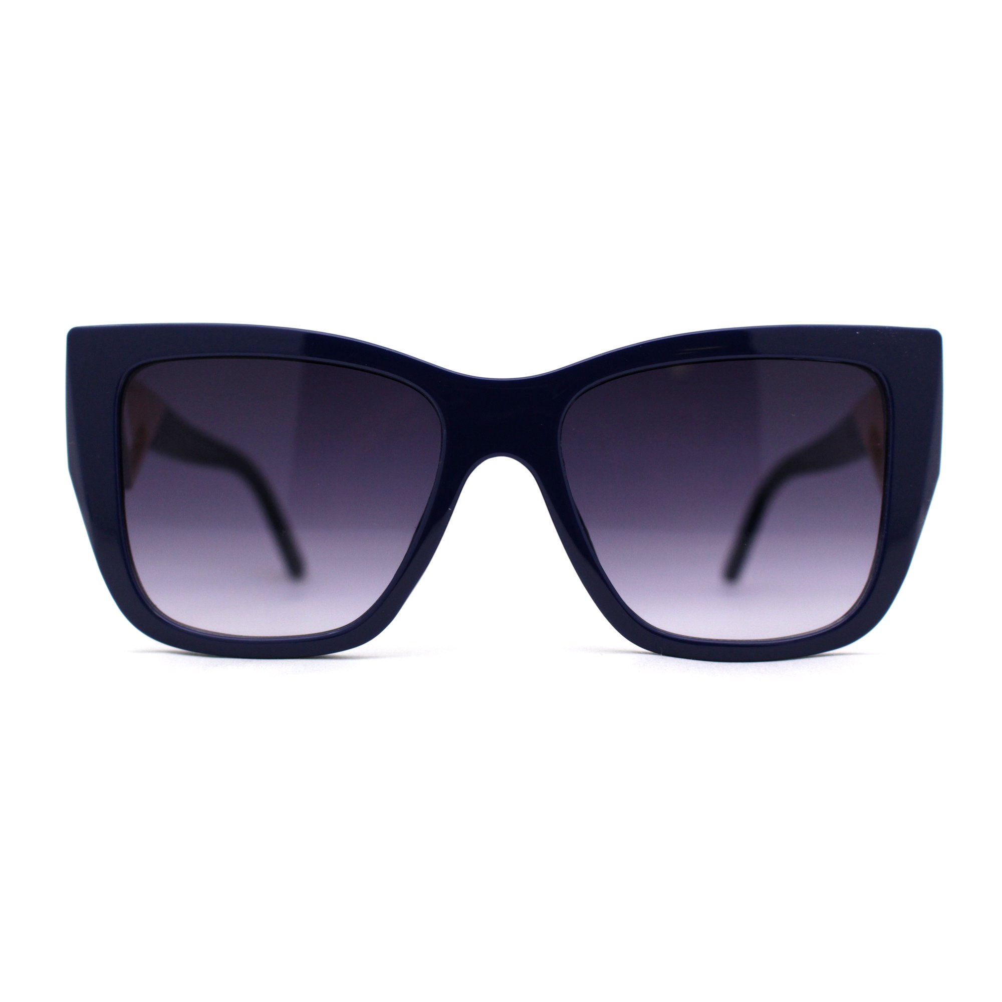 Womens 90s Designer Oversized Squared Cat Eye Plastic  display picture 1