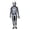 Z5-Black, variant on LILIYA Boys Halloween Skeleton Jumpsuit, 3D Print Luminous Zip Front Bodysuit, Stretchy Full Body Tight Onesie with Hood for Halloween Party and Stage Performance S