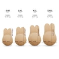 thumbnail image 4 of S/M-2 Pair Strapless Adhesive Bra Backless Push Up Bra Invisible Bra Self Adhesive Reusable Bra for Party Wedding Dresses, 4 of 5