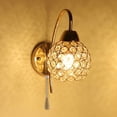 thumbnail image 1 of Luz de Pared Nórdica, Accesorios de de Cristal, Iluminación E27 de Montaje en Pared de Ahorro ergía, Lámpara LED Par Tirar del interruptor Colco lámpara de pared, 1 of 7