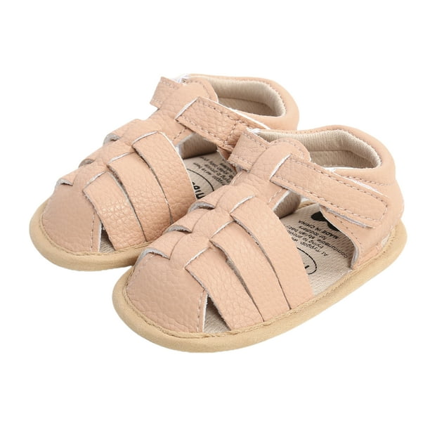 Faithtur Infant Baby Girls Closed Toe Sandals Non Slip Summer