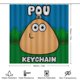thumbnail image 2 of Pou-theme 4-Piece Shower Curtain Set with Rugs, Waterproof Bathroom Decor Set Includes Bath Mat, U-Shaped Rug, Toilet Lid Cover and Curtain with Hooks, 2 of 6