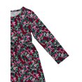 thumbnail image 2 of Wonder Nation Toddler Girls Long Sleeve Play Dress, Sizes 12M-5T, 2 of 3