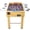 Brown + MDF + Steel#58, variant on 54-Inch Hurricane Foosball Table for Family Game Rooms with Light Cherry Finish, Analog Scoring and Free Accessories brown