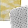 thumbnail image 3 of Simply Daisy 34" x 21" Plush Microfiber Yellow Chillax Bath Mat, 3 of 3