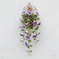 thumbnail image 4 of Rattan Hanging Planter Baskets,Cone Shaped Woven Hanging Flower Pot Retro Farmhouse Metal Wall Fence Hanging Planter Wall-Mounted Plant Pot Holder for Home Garden Decor, 4 of 7