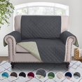 thumbnail image 2 of Reversible Chair and a Half Cover&Chair and a Half Covers,Slipcovers for Chair and a Half, Chair and a Half Covers,Pet Cover for Chair and a Half,Machine Washable (Chair and a half: Grey/Beige), 2 of 6