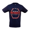 thumbnail image 1 of Playera NFL Talla G de Manga Corta New England Patriots Azul Marino para Hombre, 1 of 3