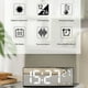 thumbnail image 5 of Reloj de pared digital con pantalla de temperatura y humedad | Reloj silencioso con pantalla a color y alimentación por USB/pilas para salón y dormitorio | Decoración moderna para el hogar, 5 of 8