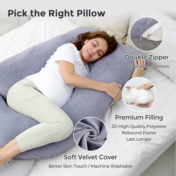 Momcozy U Shaped Pregnancy Pillow-Huggable - Walmart.ca