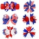 thumbnail image 5 of Niño Bebé Niños Giris Niños 4 de julio Hairclip Hairclip Bandera Día Accesorios, 5 of 5
