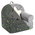 thumbnail image 1 of Sofá infantil MOMCAYWEX Little Star con cojín que brilla en la oscuridad, 1 of 6
