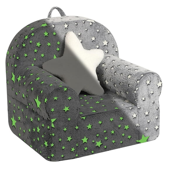 Sofá infantil MOMCAYWEX Little Star con cojín que brilla en la oscuridad