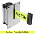 thumbnail image 1 of Lavi Industries 50-3012FY-S6 Concealed Wall Mount, 7 ft. Belt - Fluorescent Yellow with caution message, 1 of 1