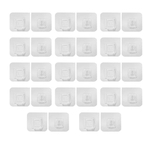 Ganchos de pared perchas de pared reutilizables sin costuras de colgadores de imágenes extraíbles de la oficina para el dormitorio de la oficina