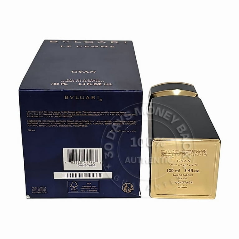 Bvlgari Men's Le Gemme Gyan EDP Spray 3.4 oz Fragrances
