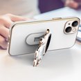 thumbnail image 4 of Dteck Cute Case for iPhone 11 Pro Ultra Slim Astronaut Hidden Stand Case Gold Plating Frame Shockproof Case with Kickstand Case Blue,For iPhone 11 Pro, 4 of 6