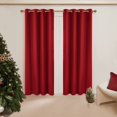 Blackout Blackout Curtains with Grommets, Room Darkening Insulating