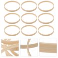 thumbnail image 2 of MIANGASTORE 12pcs Dreamcatcher Hoops Craft Rings Macrame Wall Hanging Floral Wreath Catcher Craft Supplies ( 10cm ), 2 of 4