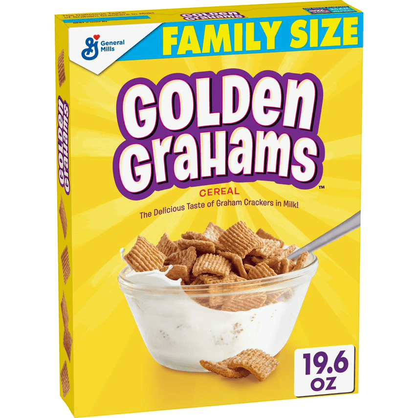 Golden Grahams Cereal, Whole Grain, 19.6 oz