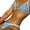 D, variant on KYAIGUO Floral Split Bikini Swimsuit for Women,Women Halter Floral Print 2 Piece Swimsuits,Women Halter Triangle Beach Bathing Suits
