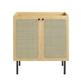 thumbnail image 6 of Sink Vanity Cabinet, White Oak, Wood, Hotel Bedroom Bathroom, Modern Contemporary HB36417, 6 of 15