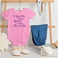 thumbnail image 3 of I Get My Dance Moves From My Uncle Bodysuit Jumper Boys Infant Baby Brisco Brands NB, 3 of 6