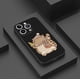 thumbnail image 3 of "Moda y funcional: funda plateada mate de doble capa para iPhone 14, 13, 12 Pro y 11", 3 of 4
