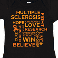 thumbnail image 4 of Inktastic Multiple Sclerosis Awareness Word Cloud Boys or Girls Baby Bodysuit, 4 of 5