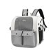 thumbnail image 3 of Mochila Transportín para Gatos Jinwen Plegable Alta Capacidad Correa Ajustable Portátil Transpirable Gris, 3 of 8