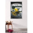 thumbnail image 2 of NFL Green Bay Packers - Helmet 16 Wall Poster, 22.375" x 34", Framed, 2 of 2