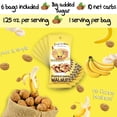 thumbnail image 3 of Crazy Go Nuts Walnuts - HYZ01 Banana, 1.25 oz (6-Pack) - Healthy Snacks, Vegan, Gluten Free, Superfood - Natural, Non-GMO, ALA, Omega 3 Fatty Acids, Good Fats, and Antioxidants, 3 of 3