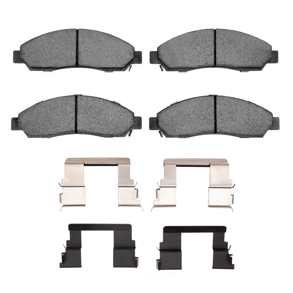 Dynamic Friction Company 1551-1039-01 DFC 5000 Advanced Brake Pads - Ceramic and Hardware Kit - OE