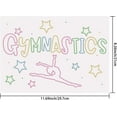 thumbnail image 2 of Iron on Rhinestones Gymnast Girl Transfer Decal Colorful Pentagram T-Shirt Crystal Heat Transfer Hot Fix Stickers Bling Crystal Iron on Festival Decor for DIY Art Craft Clothing, 2 of 9