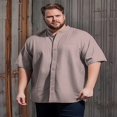 thumbnail image 2 of Chemise à Manches Courtes Coupe Classique pour Hommes Grands et Forts Signature Comfort Flex, 2 of 6