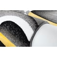 thumbnail image 5 of Rug and Decor Metro Collection Gray Yellow Black White Vertex Rug Abstract Moden Area Rug, 5 of 5