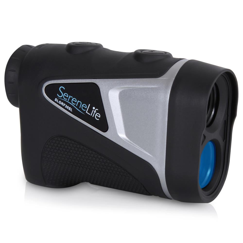 SereneLife SLGRF30SL - Golf Laser Range Finder Monocular with Pin-Seeking and Zoom Sight