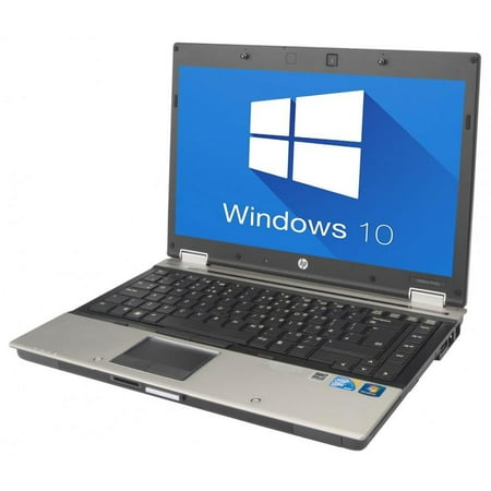 Used HP Elitebook 8440p Laptop Notebook, Intel Core i5 2.4GHz, 4GB DDR3, 250GB SATA HDD, DVDRW, Windows 10 Home 64bit w/ Restore Partition